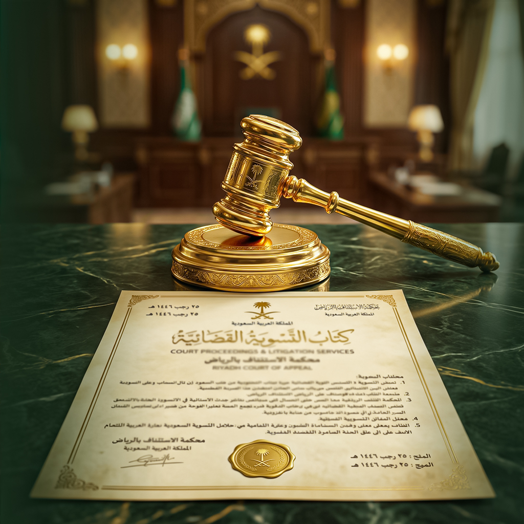خدمات الترافع وتمثيل العملاء أمام المحاكم